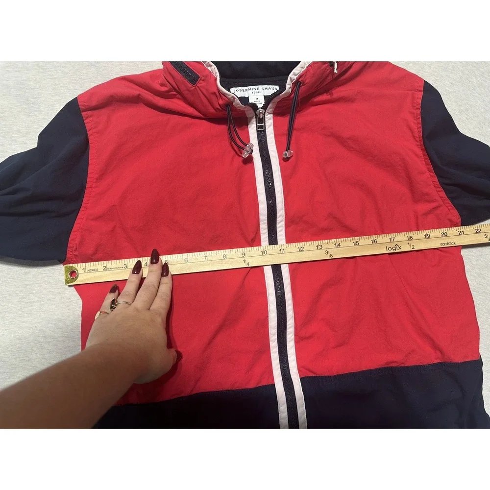 Josephine Chaus Women's Sports Jacket Zipper‎ M Medium Nautical